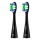 Niceboy - SET 2x zamjenske glave Lite Hard za četkicu za zube ION Sonic crna