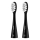 Niceboy - SET 2x zamjenske glave Soft za četkicu za zube ION Sonic i SmartSonic crna