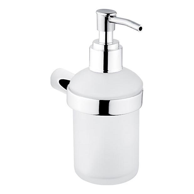 NIMCO BR 11031C-26 - Zidni dozator sapuna BORMO 180 ml mat staklo/sjajni krom
