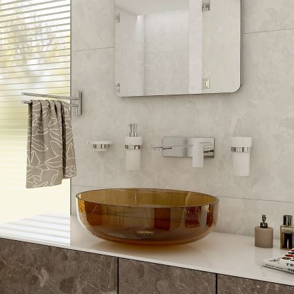 NIMCO BR 11031KN-26 - Zidni dozator sapuna BORMO 300 ml bijela/sjajni krom