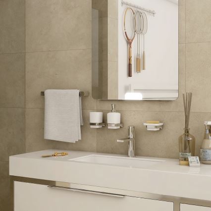 NIMCO MA 29035-26 - Zidni držač ručnika MAYA 36 cm sjajni krom