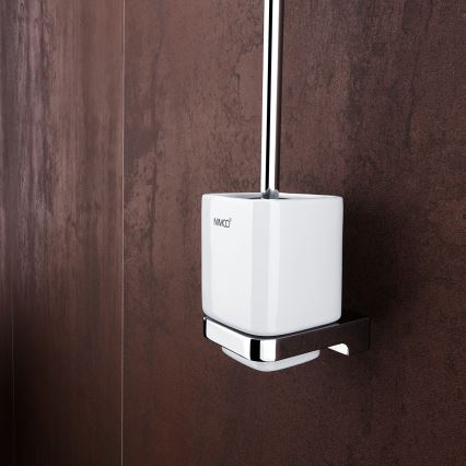 NIMCO MA set-94KN-26 - Zidna četka za WC i držač toaletnog papira MAYA sjajni krom