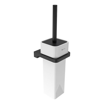 NIMCO MAC 29094K-90 - Zidna WC četka MAYA bijela/mat crna