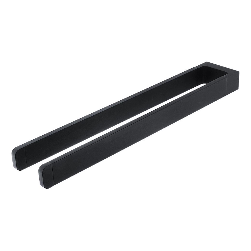 NIMCO MAC 29098-90 - Zidni držač ručnika MAYA 37 cm mat crna