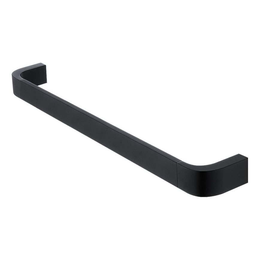 NIMCO NKC 30046-90 - Zidni držač ručnika NIKAU 49 cm mat crna