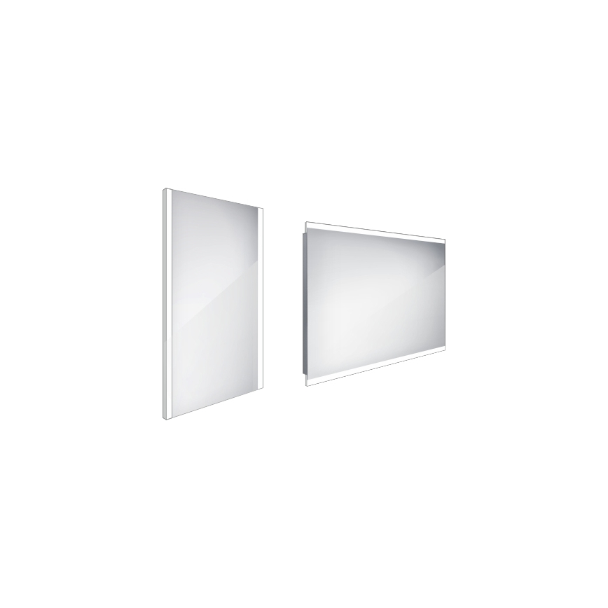NIMCO ZP 11000 - LED Kupaonsko ogledalo s pozadinskim osvjetljenjem LED/18W/230V 6500K 60x40 cm IP44