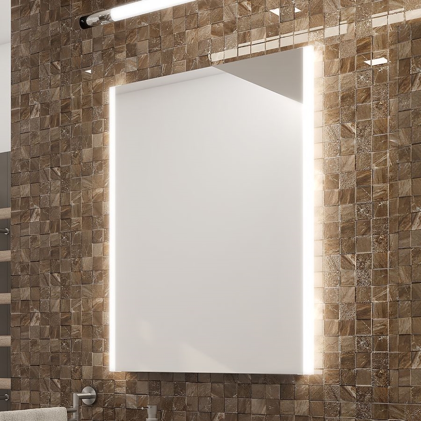 NIMCO ZP 11001 - LED Kupaonsko ogledalo s pozadinskim osvjetljenjem LED/21W/230V 6500K 70x50 cm IP44