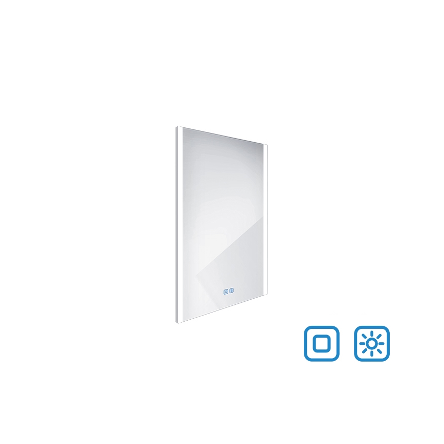 NIMCO ZP 11001VX - LED Dimmabilno osvijetljeno kupaonsko ogledalo LED/21W/230V 3000-6500K 70x50 cm IP44