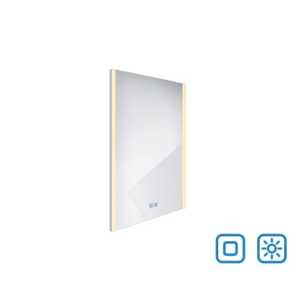 NIMCO ZP 11001VX - LED Dimmabilno osvijetljeno kupaonsko ogledalo LED/21W/230V 3000-6500K 70x50 cm IP44