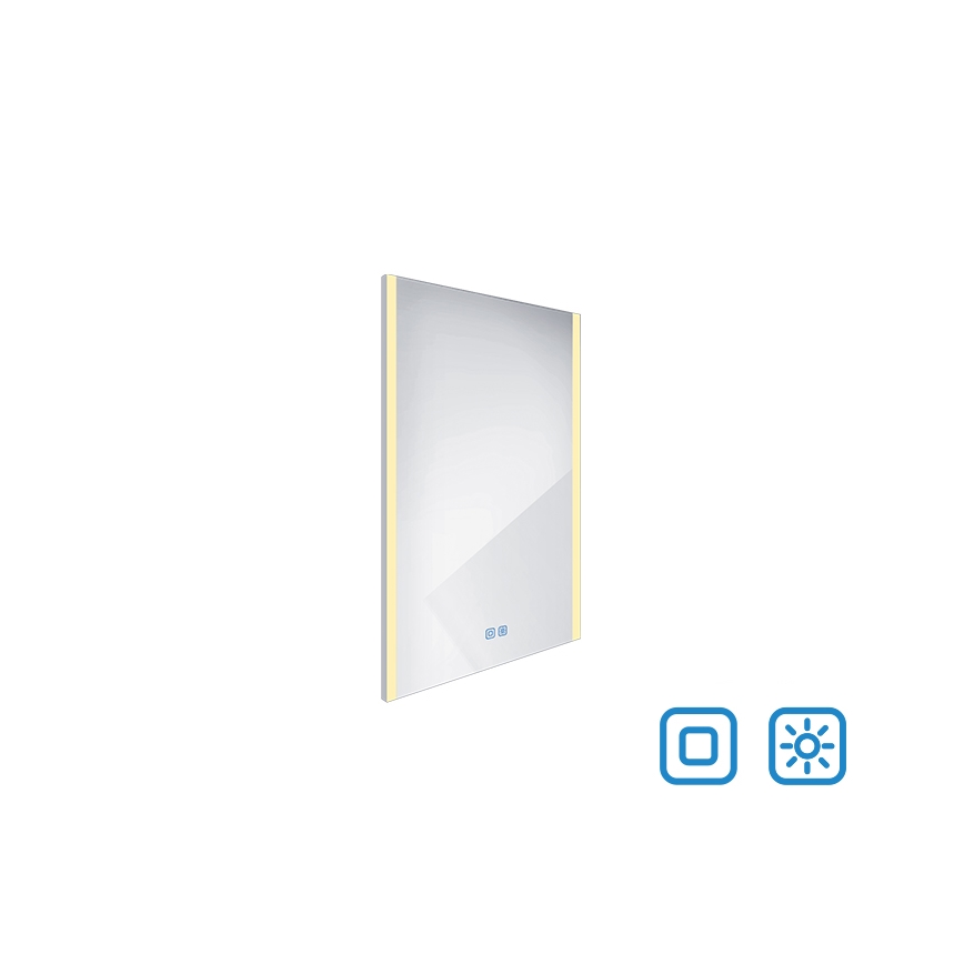NIMCO ZP 11001VX - LED Dimmabilno osvijetljeno kupaonsko ogledalo LED/21W/230V 3000-6500K 70x50 cm IP44