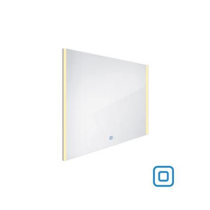 NIMCO ZP 11003V - LED Ogledalo za kupaonicu s prigušivim pozadinskim osvjetljenjem LED/21W/230V 3000-6500K 70x80 cm IP44