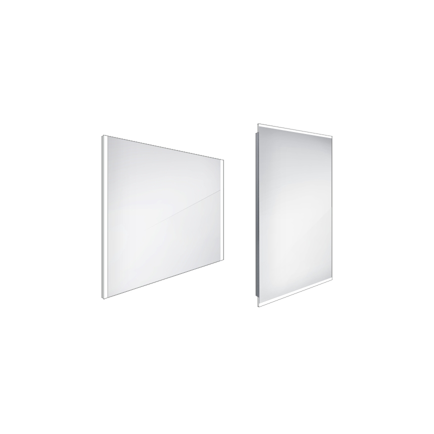NIMCO ZP 11019 - LED Kupaonsko ogledalo s pozadinskim osvjetljenjem LED/21W/230V 6500K 70x90 cm IP44