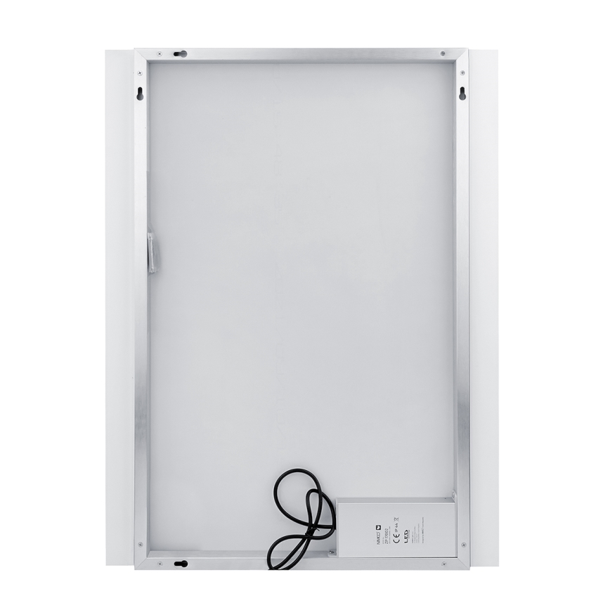 NIMCO ZP 11019 - LED Kupaonsko ogledalo s pozadinskim osvjetljenjem LED/21W/230V 6500K 70x90 cm IP44
