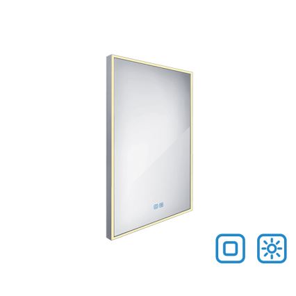 NIMCO ZP 13001VX - LED Ogledalo za kupaonicu s prigušivim pozadinskim osvjetljenjem LED/35W/230V 3000-6500K 70x50 cm IP44