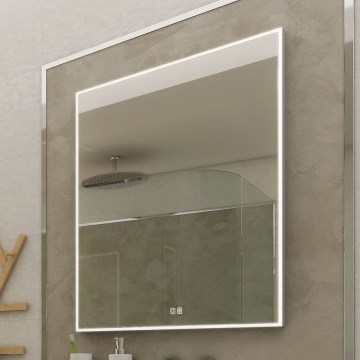 NIMCO ZP 13002VX - LED Dimmabilno osvijetljeno kupaonsko ogledalo LED/41W/230V 3000-6500K 80x60 cm IP44