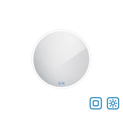 NIMCO ZP 26000RVX - LED Ogledalo za kupaonicu s prigušivim pozadinskim osvjetljenjem LED/26W/230V 3000-6500K pr. 60 cm IP44