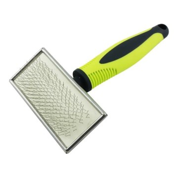 Nobleza - Češalj za pse zelene boje 11,5 cm