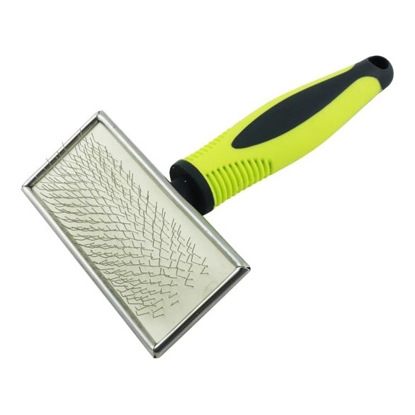 Nobleza - Češalj za pse zelene boje 11,5 cm