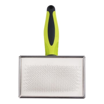 Nobleza - Češalj za pse zelene boje 6,3 cm