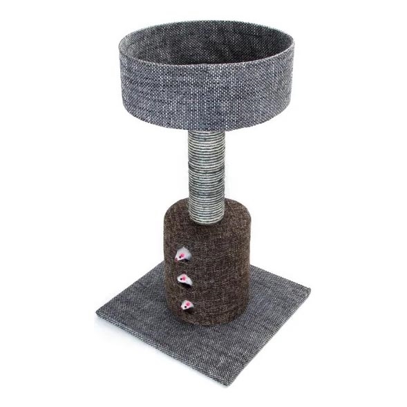 Nobleza - Grebalica za mačke 69x40x40 cm siva