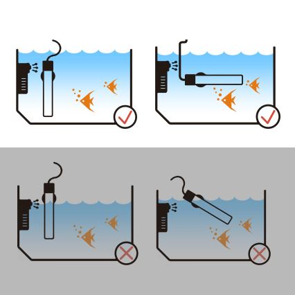 Nobleza - Grijač za akvarij 100W nehrđajući čelik