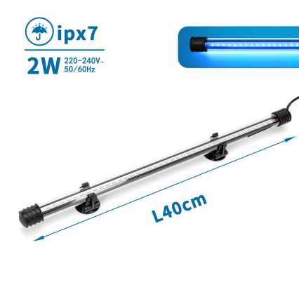 Nobleza - LED rasvjeta za akvarij LED/2W/230V IPX7 40 cm