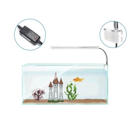 Nobleza - LED Rasvjeta za akvarij LED/6W/230V IPX7 23 cm