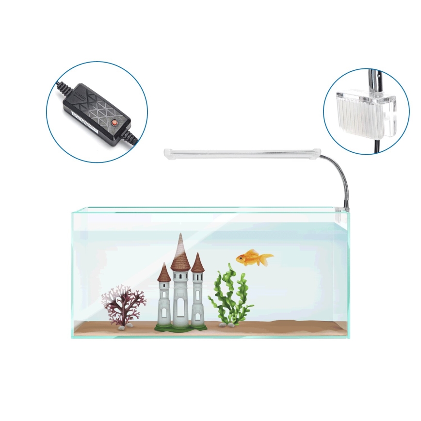 Nobleza - LED Rasvjeta za akvarij LED/6W/230V IPX7 23 cm