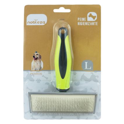 Nobleza - Češalj za pse zelene boje 11,5 cm