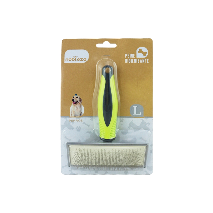 Nobleza - Češalj za pse zelene boje 11,5 cm