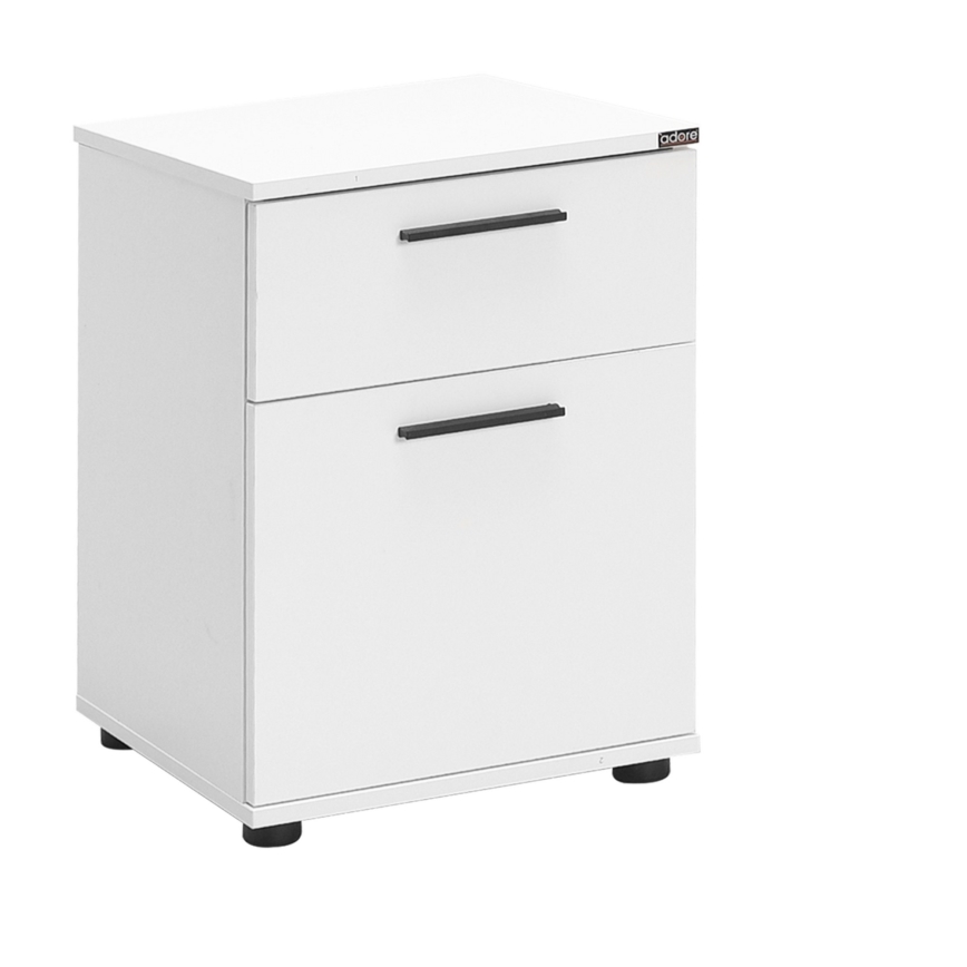 Noćni ormarić 57x40 cm bijeli