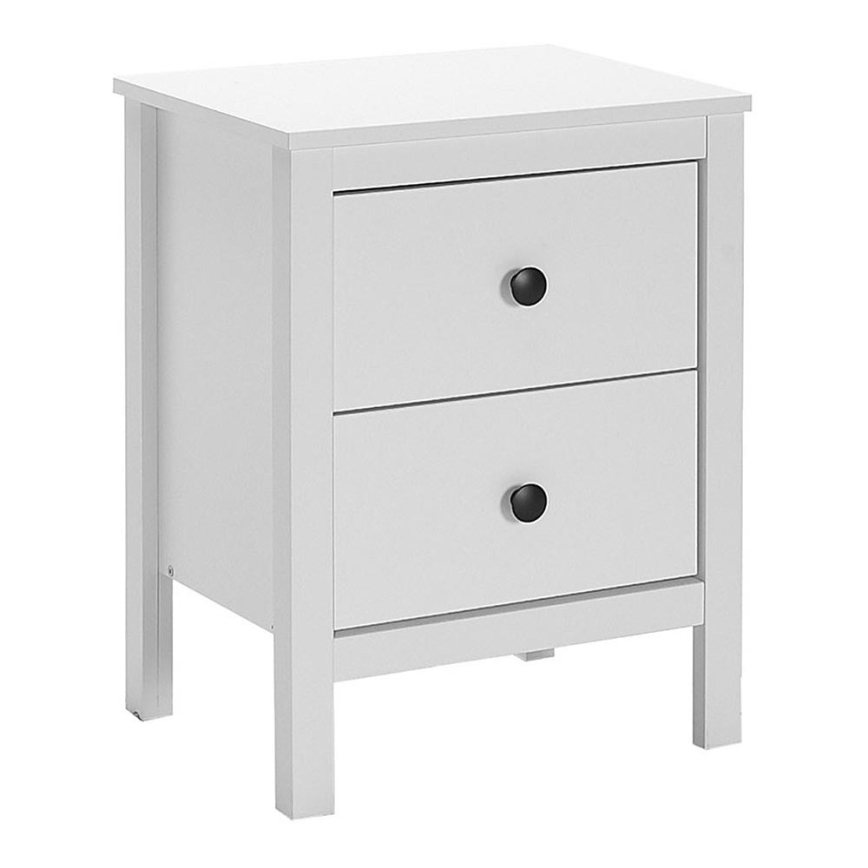 Noćni ormarić 61x46 cm bijeli