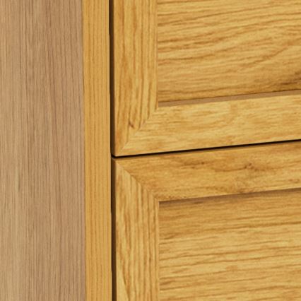 Noćni ormarić ALIN 46x40 cm svijetlo smeđa