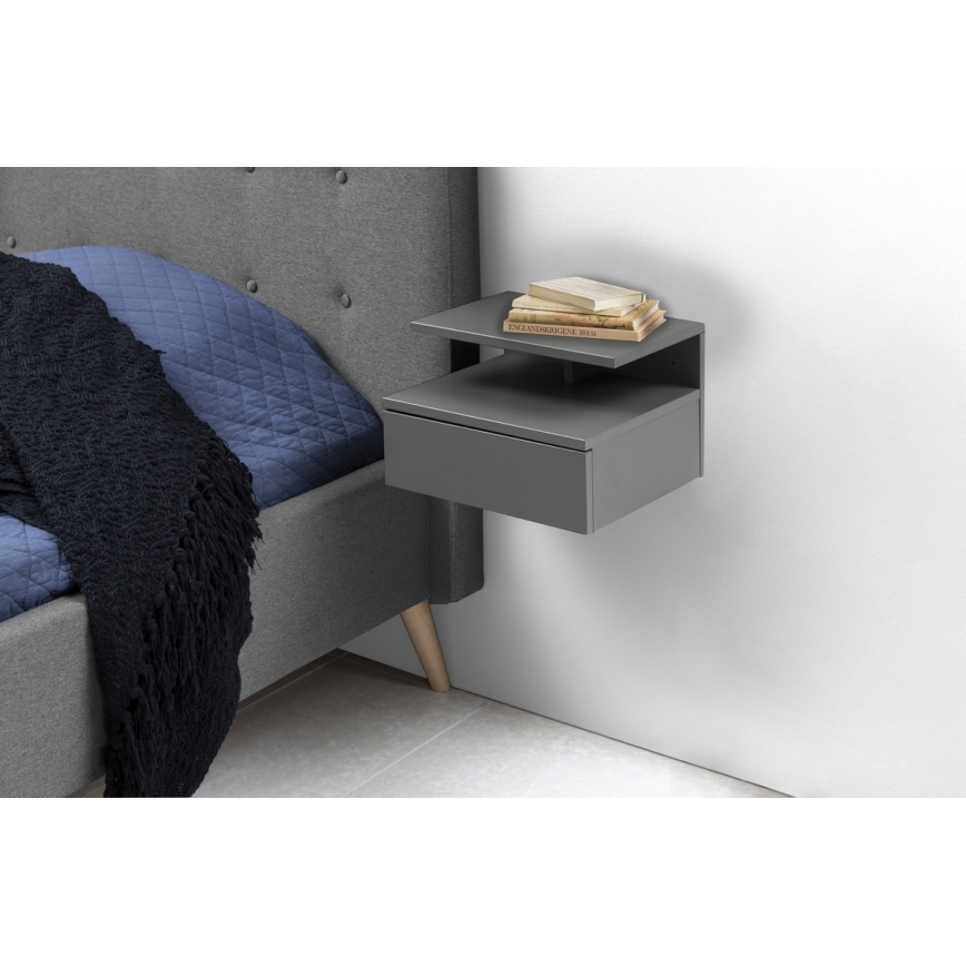 Noćni ormarić AVA siva