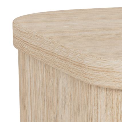Noćni ormarić MADERA 46x30 cm bijeli hrast