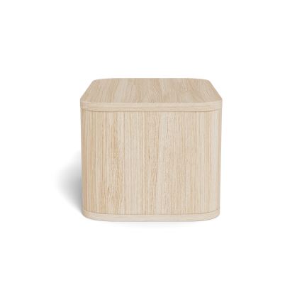 Noćni ormarić MADERA 46x30 cm bijeli hrast