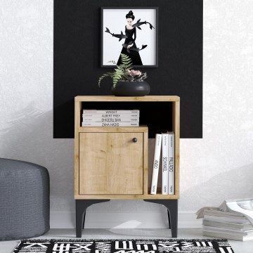 Noćni ormarić NUNO 55x40 cm hrast safir
