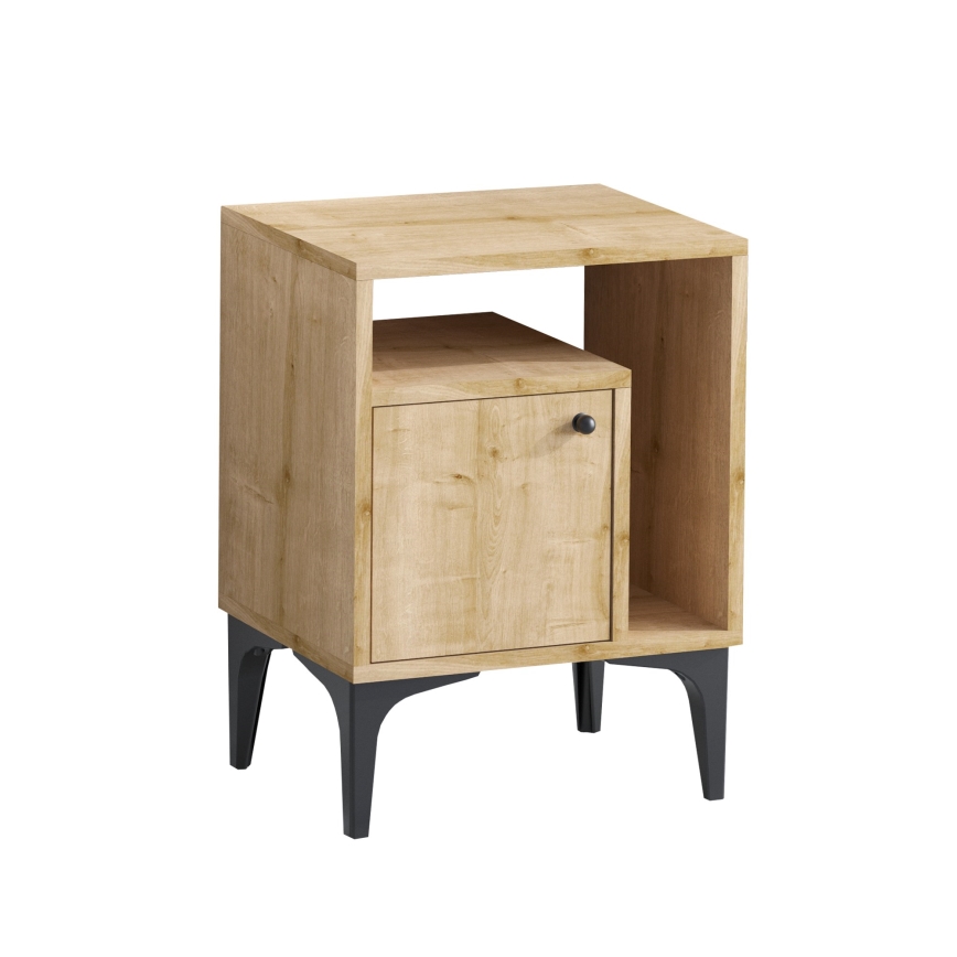 Noćni ormarić NUNO 55x40 cm hrast safir