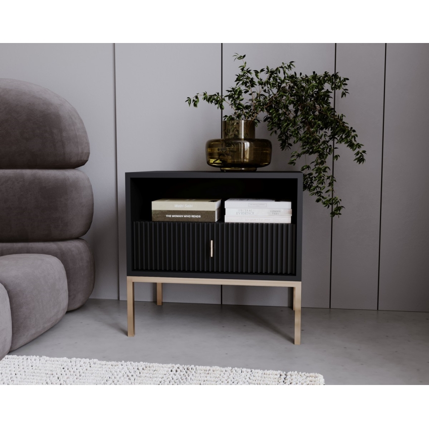 Noćni ormarić SUE crne boje