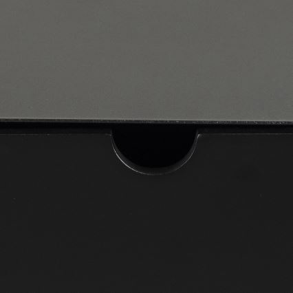 Noćni stolić s mogućnošću montaže na zid BEKIM crni