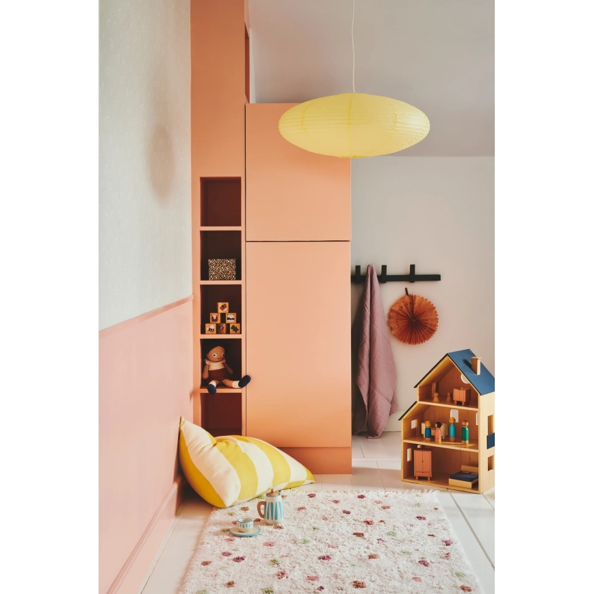 Nordlux - Abažur za luster VILLO E27 Ø 60 cm žuta