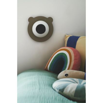 Nordlux - Dječja zidna svjetiljka BRUNA BEAR 1xE14/25W/230V medvjed