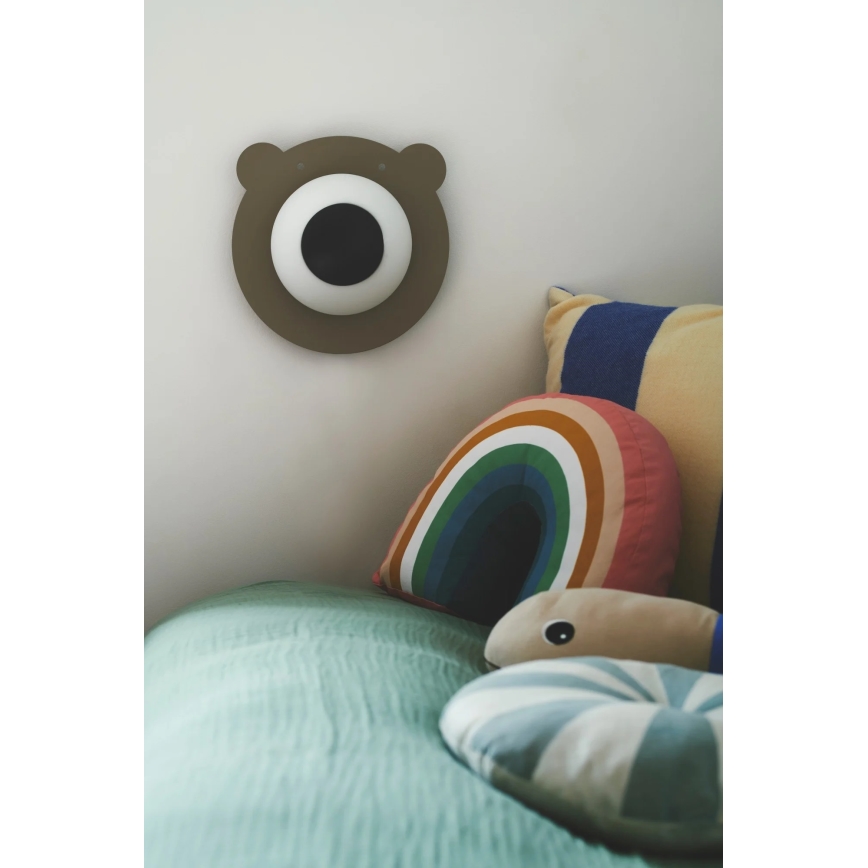 Nordlux - Dječja zidna svjetiljka BRUNA BEAR 1xE14/25W/230V medvjed