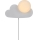Nordlux - Dječja zidna svjetiljka SKYKU CLOUD 1xE14/25W/230V oblak