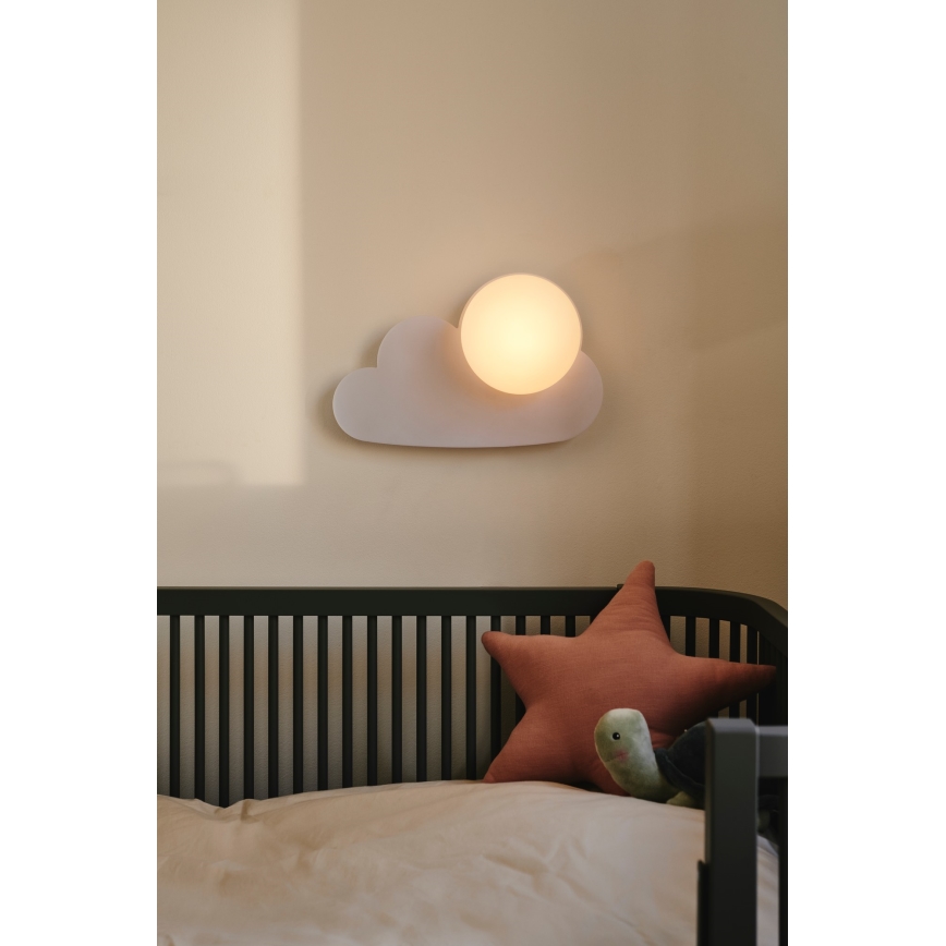 Nordlux - Dječja zidna svjetiljka SKYKU CLOUD 1xE14/25W/230V oblak
