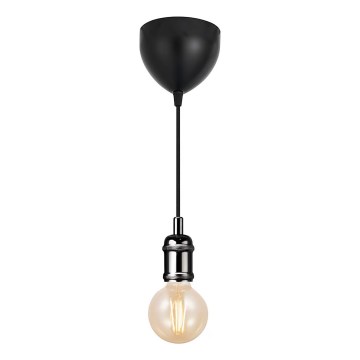 Nordlux - Kabel za napajanje AVRA 1xE27/60W/230V crna
