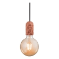 Nordlux - Kabel za napajanje HANG 1xE27/40W/230V bakrena/crna