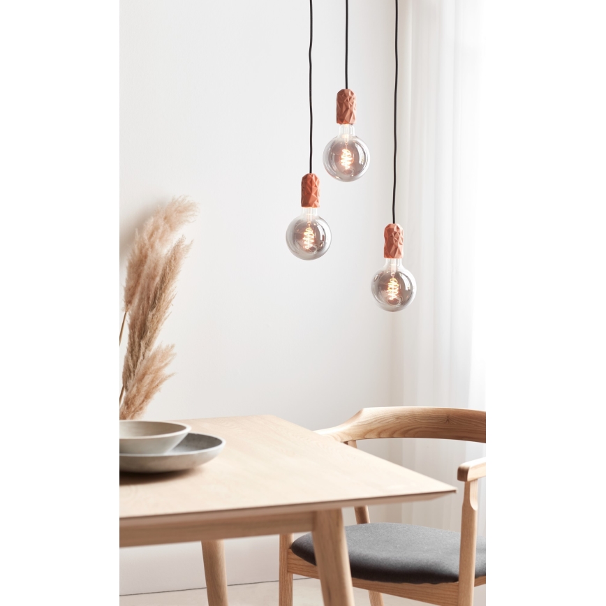 Nordlux - Kabel za napajanje HANG 1xE27/40W/230V bakrena/crna