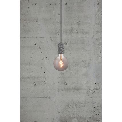 Nordlux - Kabel za napajanje HANG 1xE27/40W/230V siva/crna