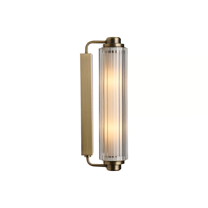 Nordlux - Kupaonsko osvjetljenje za ogledalo NIMAL 2xE14/25W/230V IP44 mesing